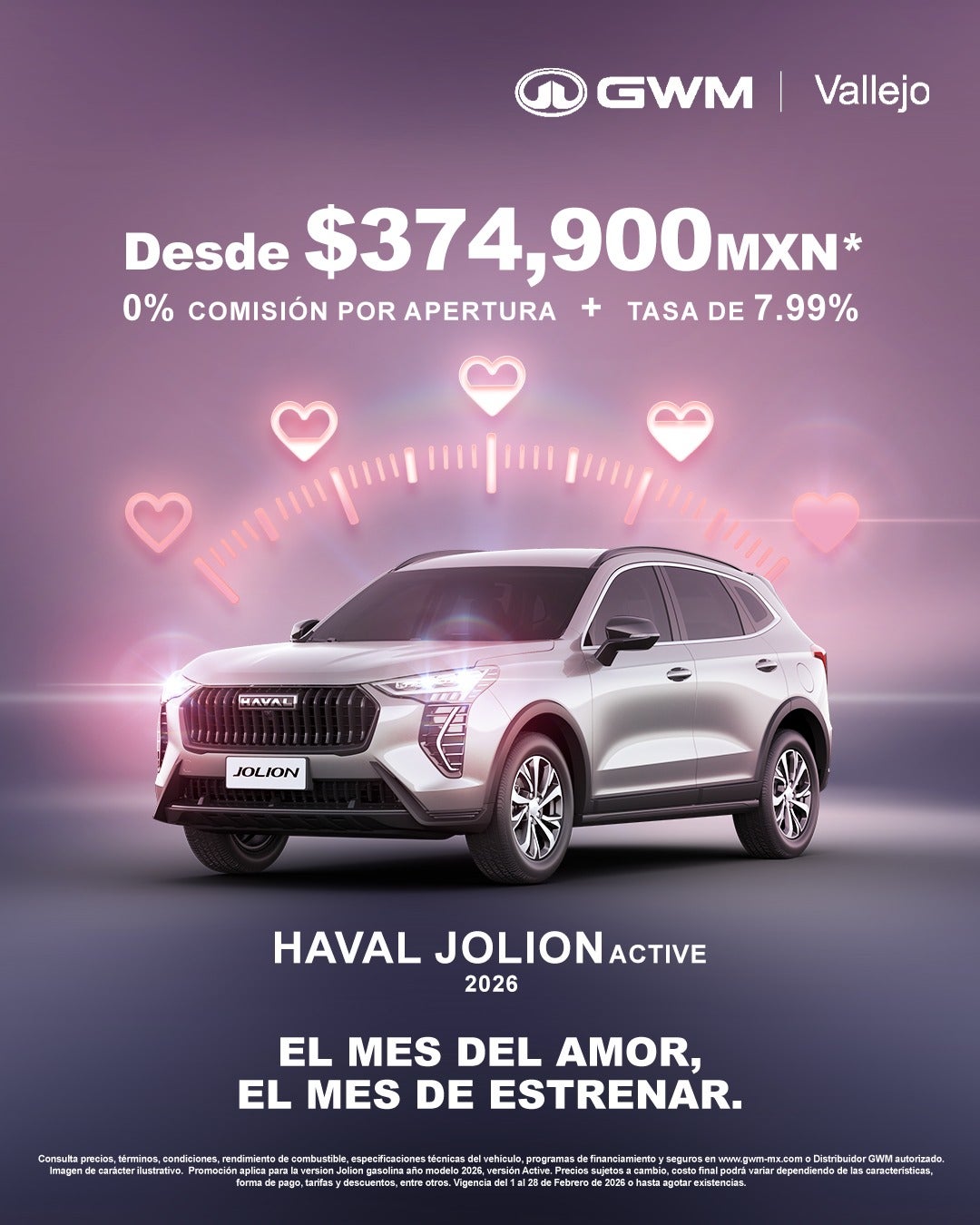 HAVAL JOLION ACTIVE 2026